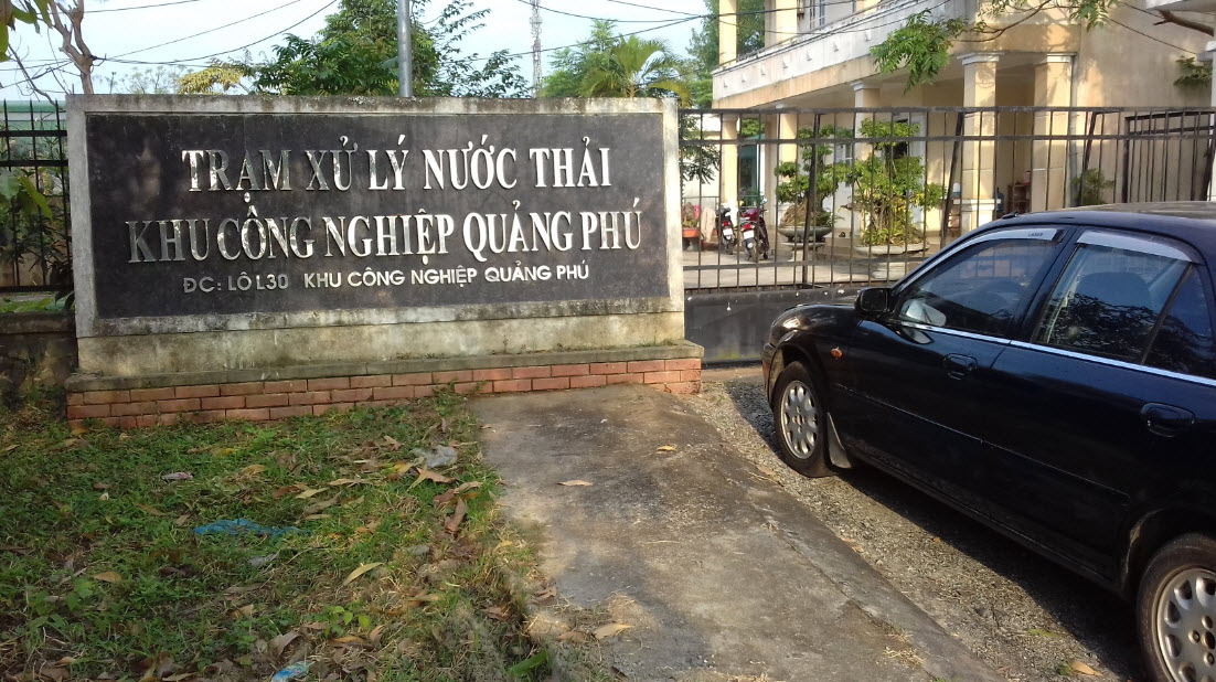 Lắp đặt biến tần cho trạm xử lý nước thải tại Khu công nghiệp Quảng Phú tỉnh Quảng Ngãi